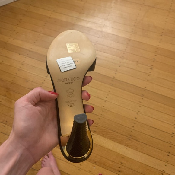 COPY - Jimmy choo slides, lightly worn. - Picture 4 of 11